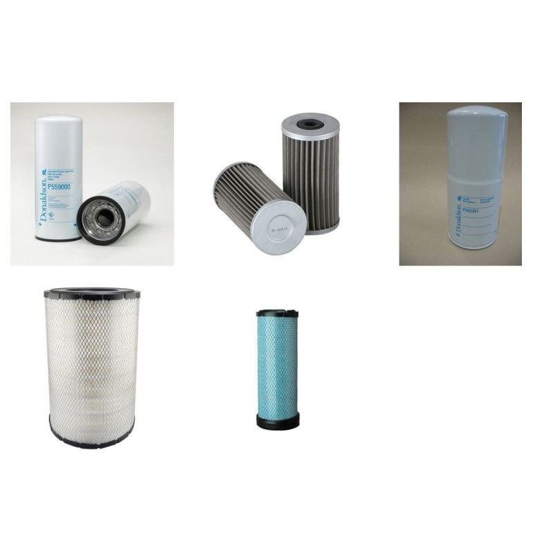 Filter Kit for Komatsu WA480-5 with Komatsu SAA6D125-3 Engine