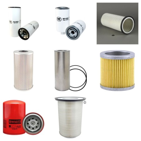 Filter Kit for Komatsu WA500-3 with Komatsu S6D140-1 Engine