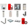 Filter Kit for Komatsu WA500-6 with Komatsu SAA6D140E Engine