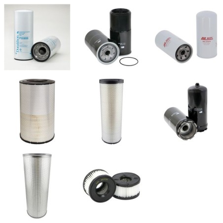 Filter Kit for Komatsu WA500-7 with Komatsu SAA6D140E Engine YR 2012-