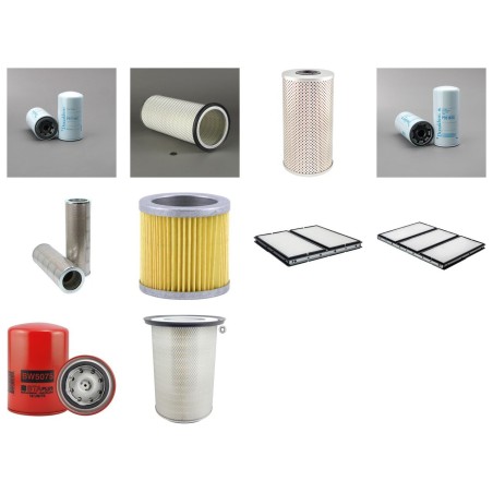 Filter Kit for Komatsu WA600-3 with Komatsu S6D170E-2C Engine