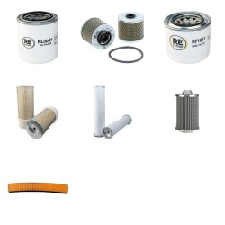 Filter Kit for Komatsu WB91R-2 with Yanmar Engine