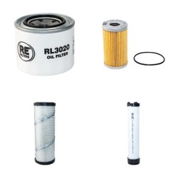 Kramer-allrad 180 Filter Service Kit 2002-2007 Air, Oil,