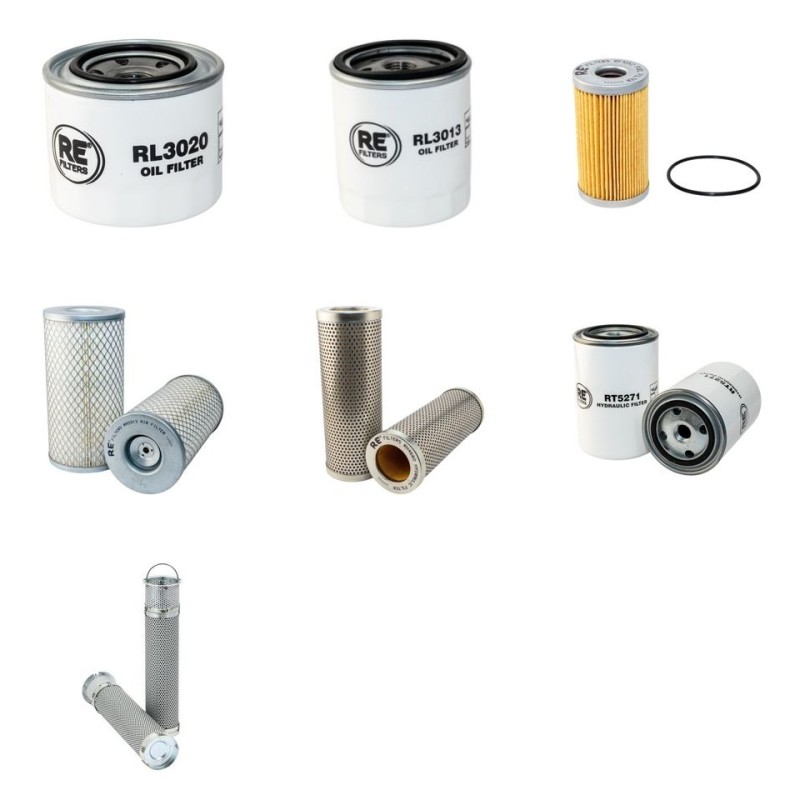 Kramer-Allrad 212ET, 212LT Filter Service Kit Yanmar Eng