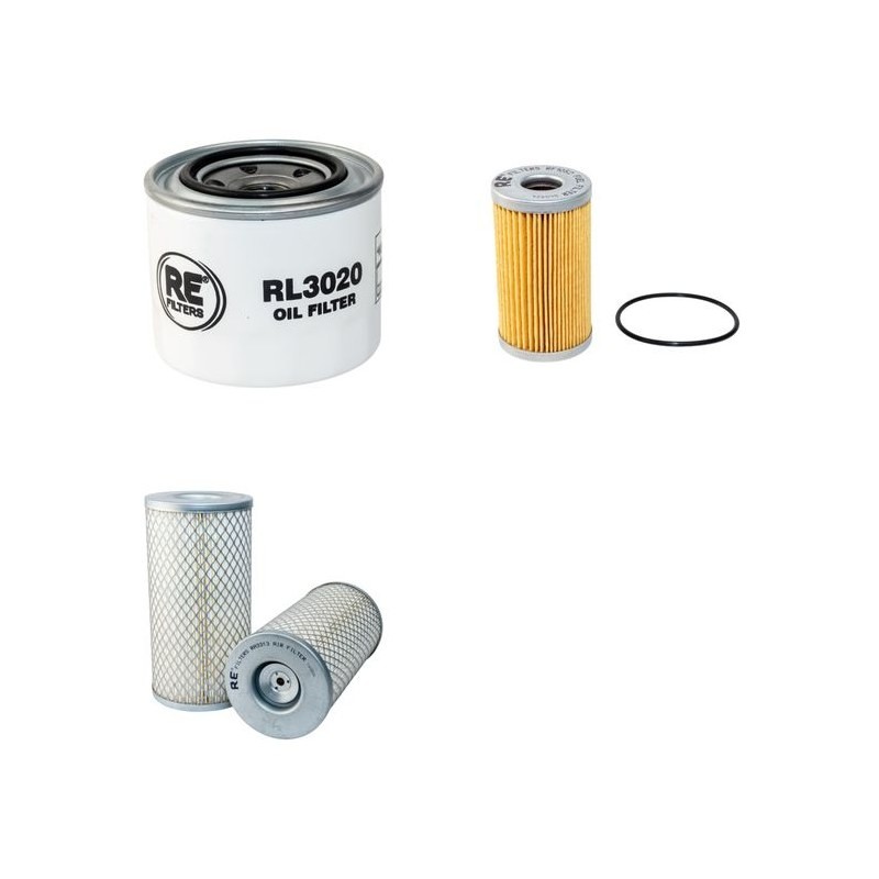 Kramer-Allrad 212ET, 212LT Filter Service Kit Yanmar Eng Air, Oil, Fuel