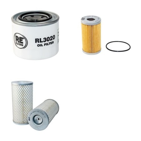 Kramer-Allrad 212ET, 212LT Filter Service Kit Yanmar Eng Air, Oil, Fuel