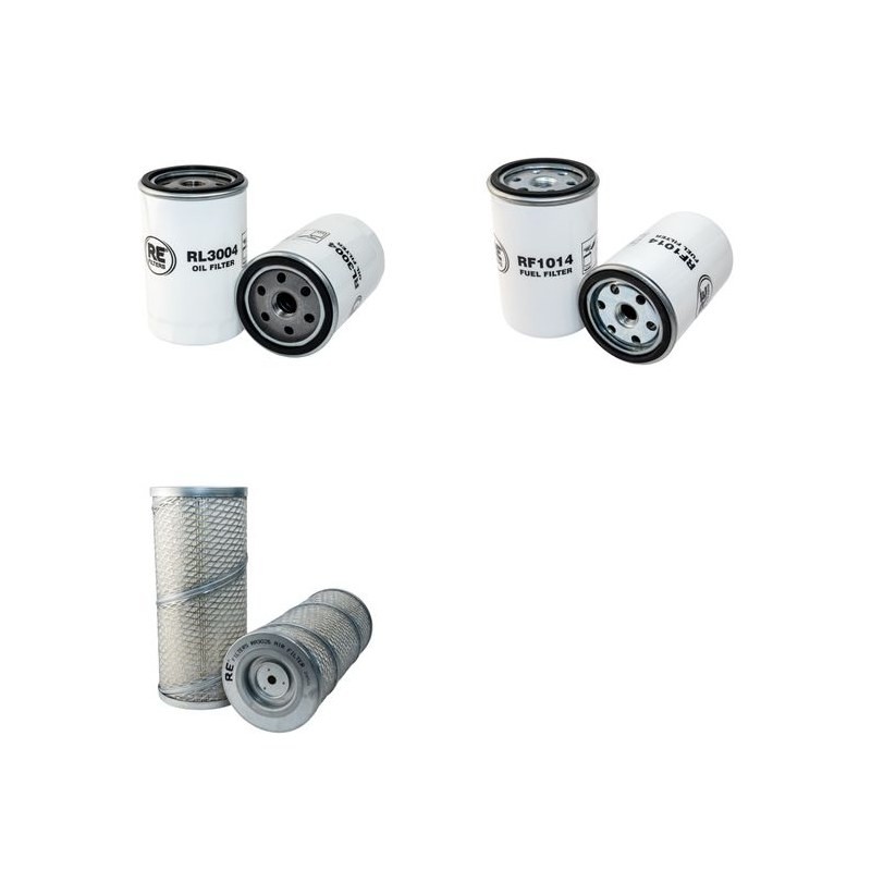 KRAMER 314 Filter Service Kit Air Oil Fuel Filters w/Deutz F2L511 Eng.