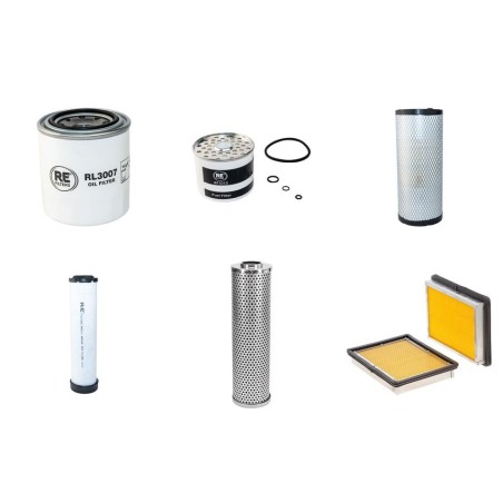 Kramer-Allrad 418 Filter Service Kit Kubota Engine