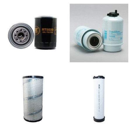 CAT 256 C Filter Service Kit Air Oil Fuel Filters w/CAT CJS1/CYM1 Eng. SN  DWS1-