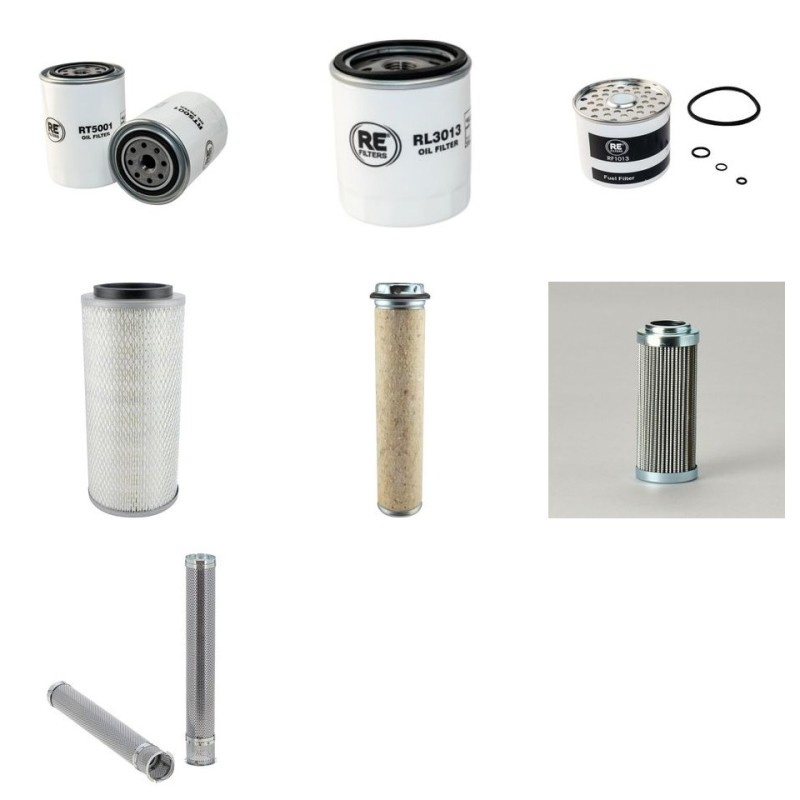 KRAMER 612 SL Filter Service Kit w/Perkins 1004.4T Eng.   YR  1992-