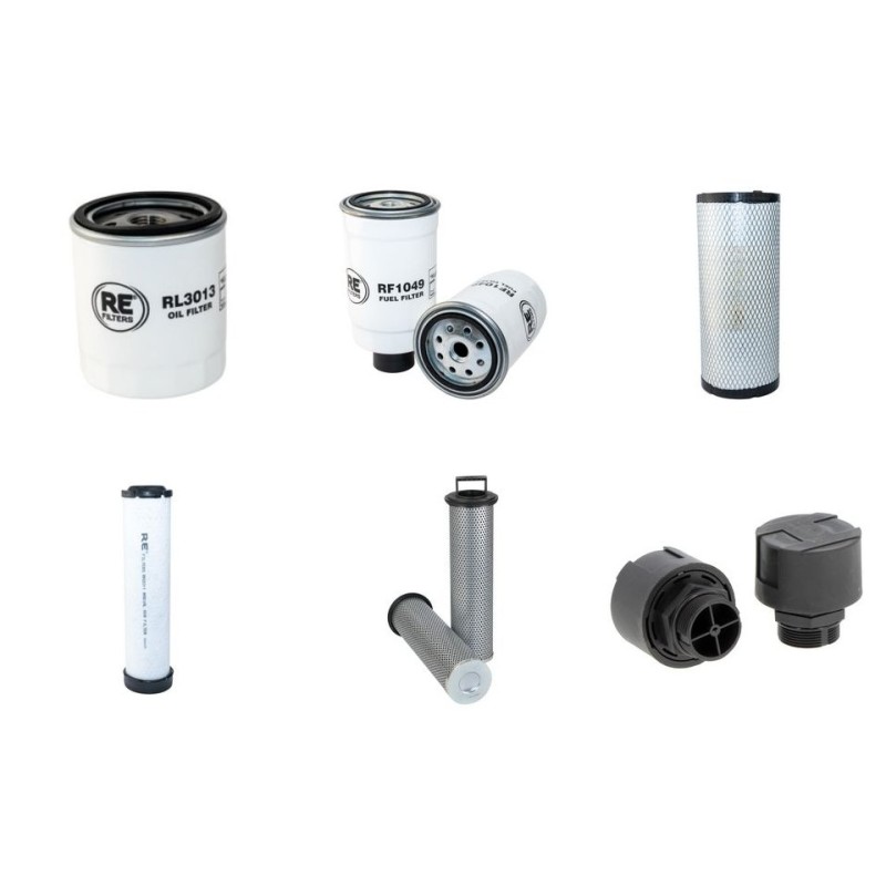 KRAMER 750 -  Filter Service Kit w/Deutz F4M2011 Eng. SN  346030767