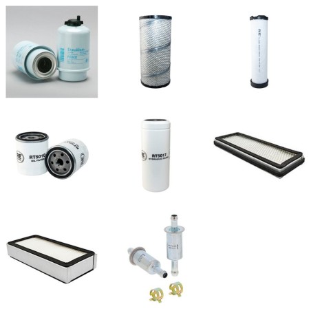 Filter kit suitable for CAT 257B3 with CAT C3.4IND Engine Serial No B7H1- YR 2011-