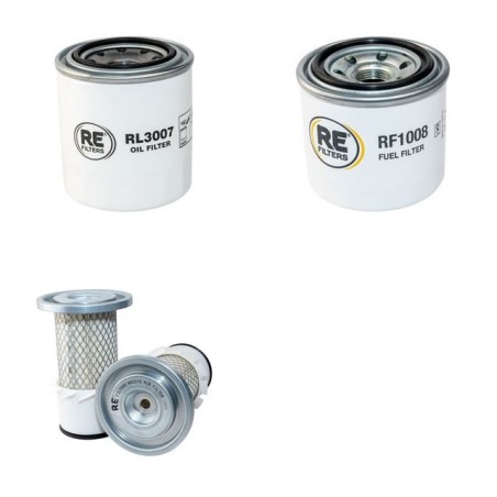 Filter Kit for Kubota AR20 - Air, Oil, Fuel Filters