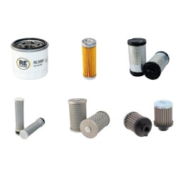 Kubota K008 Mini Digger Filter Service Kit Including