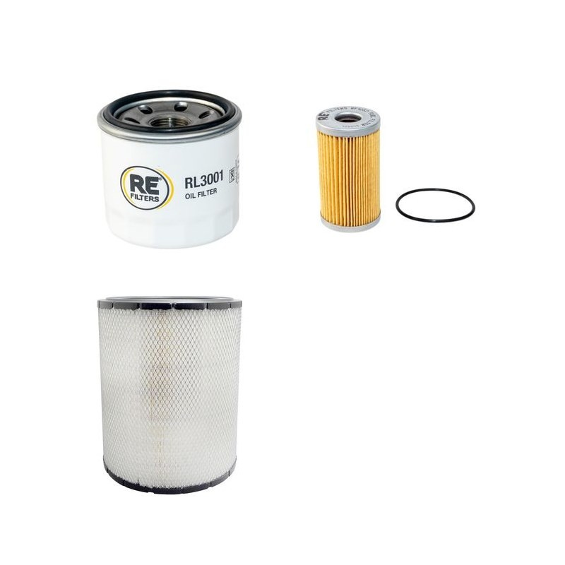 Filter Kit for Kubota KC100 - Air, Oil, Fuel Filters