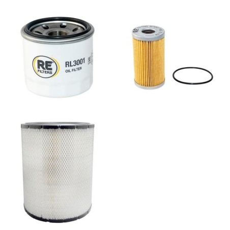 Kubota KC100 Filter Service Kit - Air, Oil, Fuel Filters