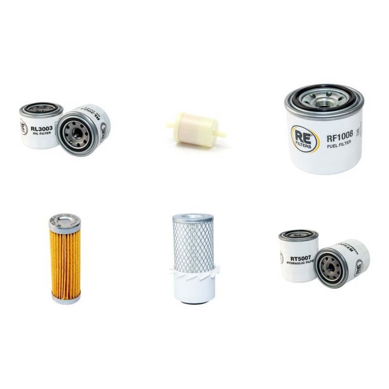 KUBOTA KH 5 Filter Service Kit w/Kubota Z 600K1 Eng.