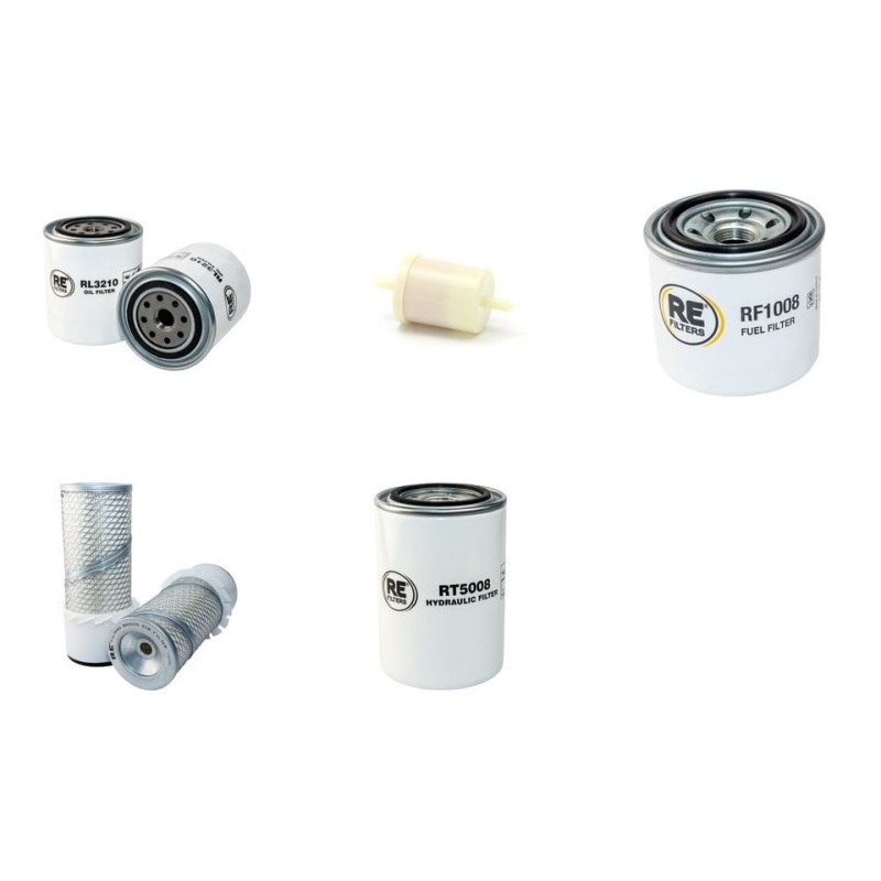 Filter Kit for Kubota KH 16 (W) with Kubota D 1402Bh Engine