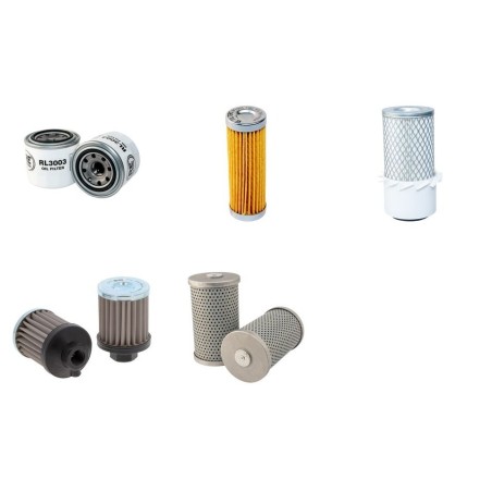 KUBOTA KH 21 Filter Service Kit w/Kubota Z 620KW Eng.