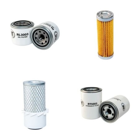 Filter Kit for Kubota KH 30 with Kubota Z 600K2 Engine