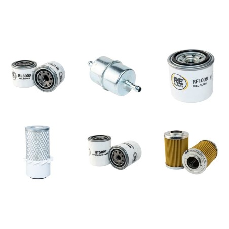 Filter Kit for Kubota KH 35 with Kubota D 850BHW Engine