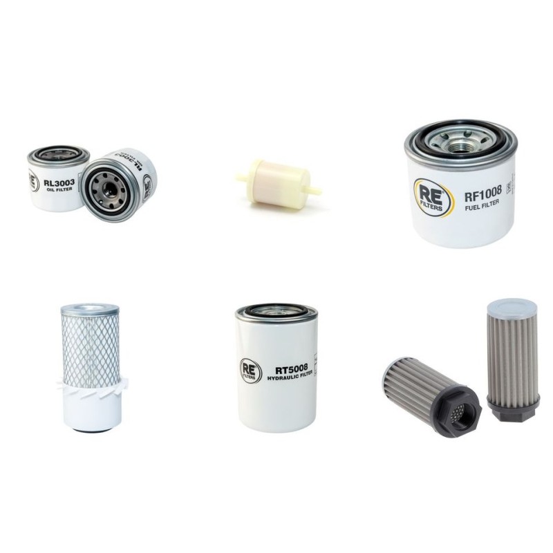 Kubota KH50, KH51, KH55  Filter Service Kit