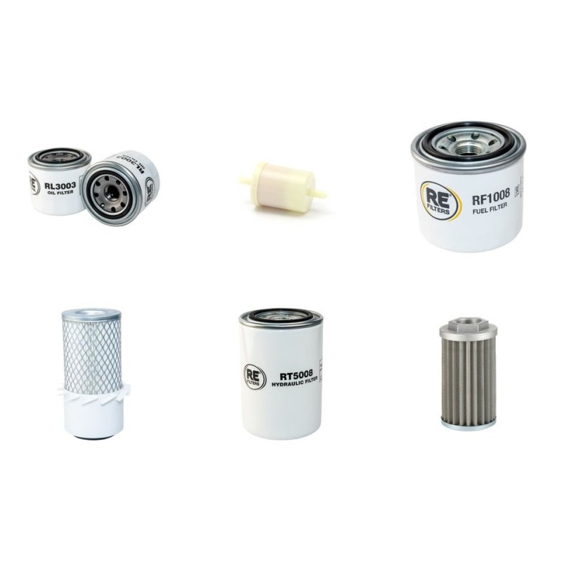 KUBOTA KH 51 Filter Service Kit w/Kubota D950BH Eng.