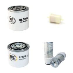 Kubota KH60 Filter Service Kit Air Oil Fuel Filters with