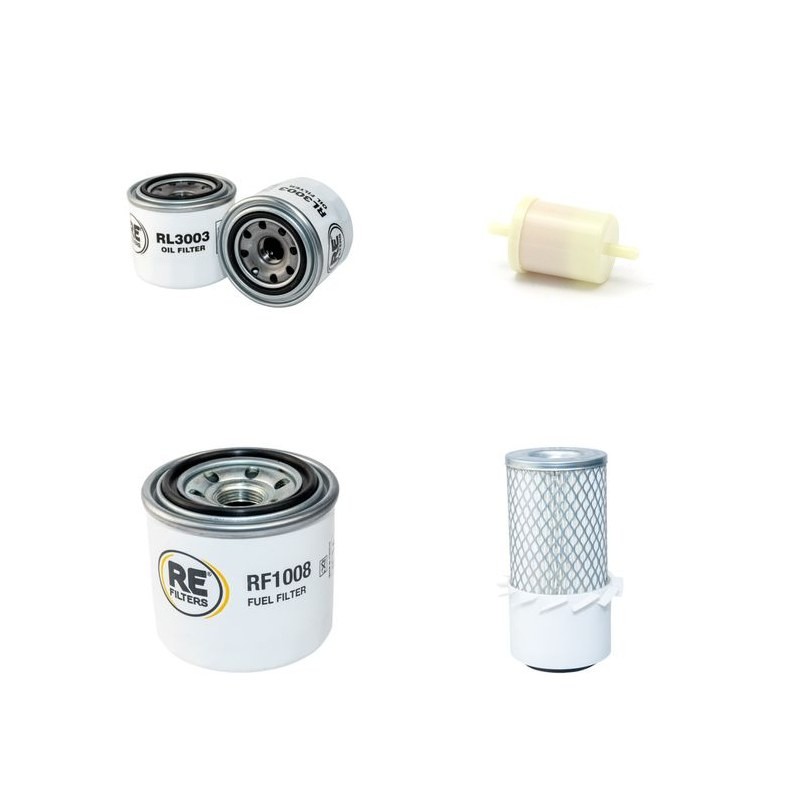Filter Kit for Kubota KH61 Air, Oil, Fuel Filters