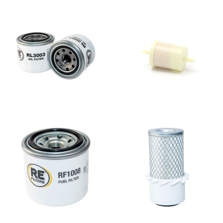 Filter Kit for Kubota KH61 Air, Oil, Fuel Filters