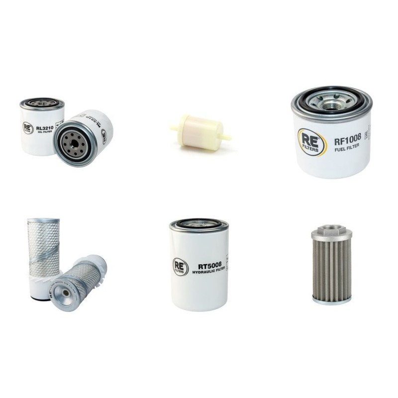 KUBOTA KH 66 Filter Service Kit w/Kubota D1402 Eng.