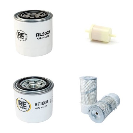 Kubota KH90 Filter Service Kit Air, Oil, Fuel Filters