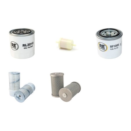 KUBOTA KH 121-2 Filter Service Kit w/Kubota V 2203 Eng.