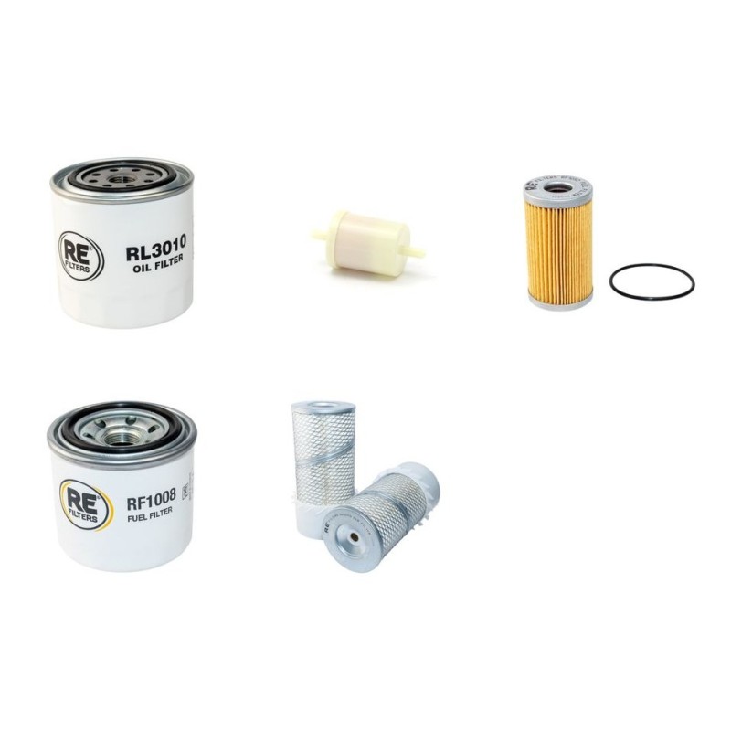 Filter Kit for Kubota KH151 Air, Oil, Fuel Filters