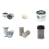 KUBOTA KX 36 Filter Service Kit w/Kubota D 662BH Eng.
