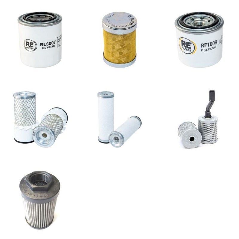Kubota KX36-2 Filter Service Kit Before SN 56246