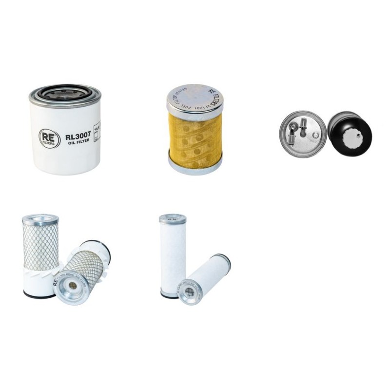 Kubota KX41-2s Filter Service Kit Air, Oil, Fuel Filters