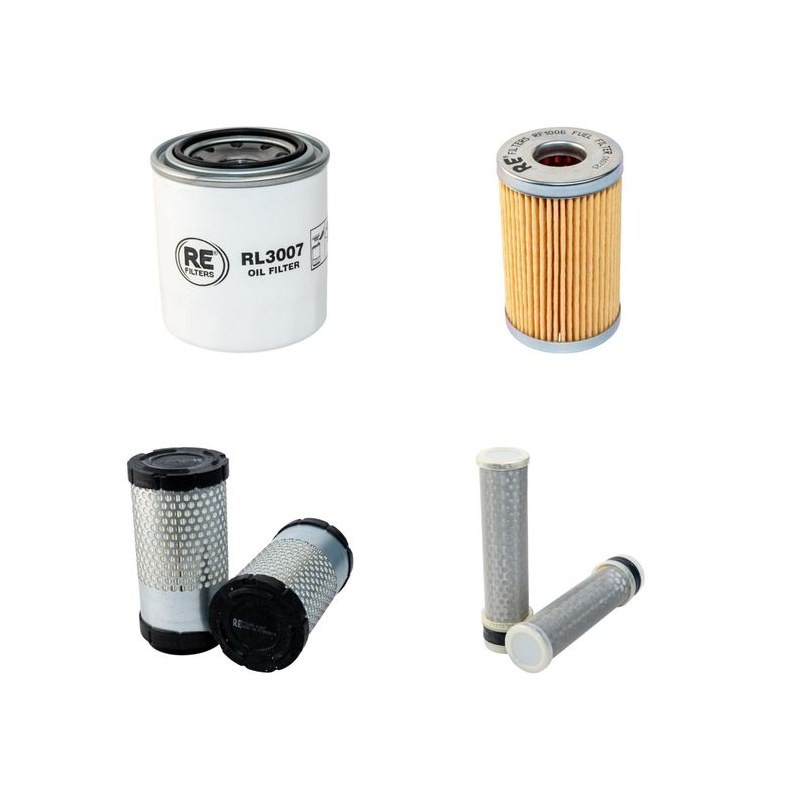 KUBOTA KX 41-3SV Filter Service Kit w/Kubota D 902BH Eng.  Air, Oil, Fuel Filters