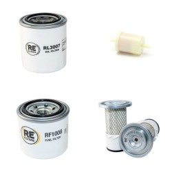Filter Kit for Kubota KX 61 (G) Air Oil Fuel Filters with Kubota D 1105BHG Engine