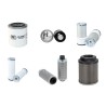 KUBOTA KX 61-2 ALPHA Filter Service Kit w/Kubota Eng.