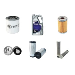 KUBOTA KX61-3 Engine Filter & Lubricant Kit w/Kubota V 1505-EU9 Eng.