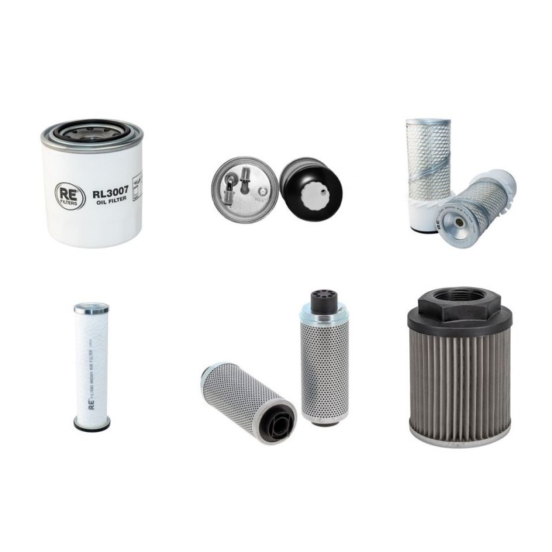 Filter Kit for Kubota KX 71-2A (Alpha) 