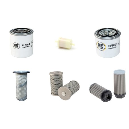 Filter Kit for Kubota KX 71H with Kubota V 1505Bh Engine