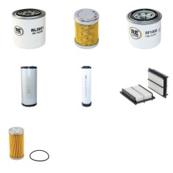 KUBOTA KX080 Filter Service Kit w/Kubota V 3800Di Eng.