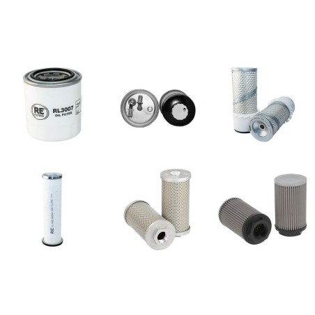 Kubota KX91-2 Filter Service Kit S/N 56297--
