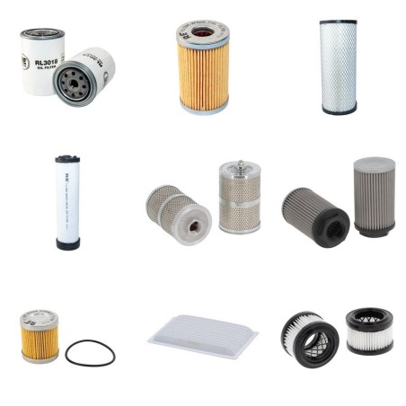 Filter Kit for Kubota KX 121-3 with Kubota V 2203 Engine