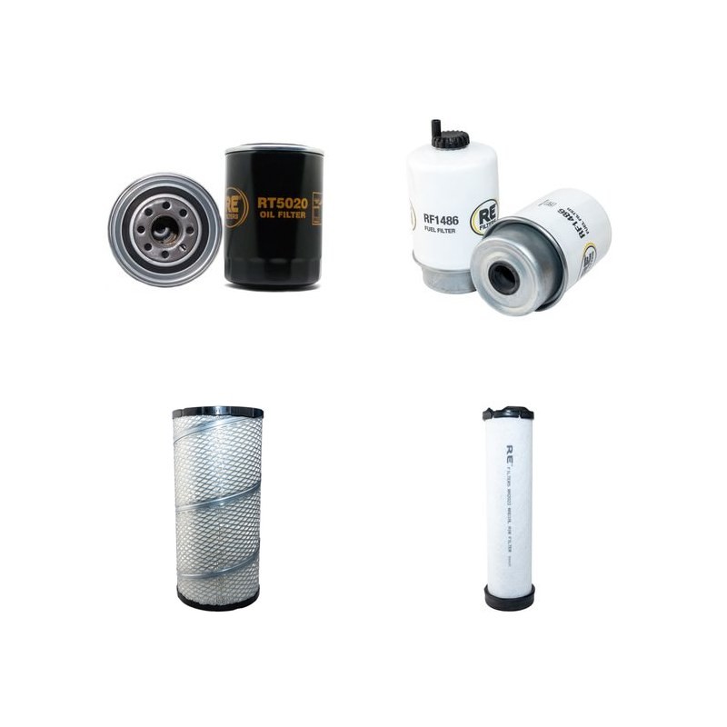 Filter kit suitable for CAT 268B with CAT Engine Air Oil Fuel Filters