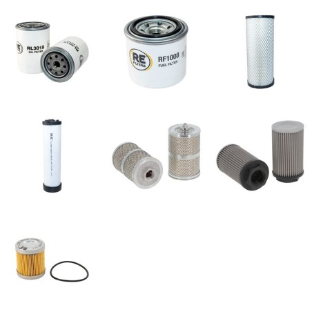 KUBOTA KX 161-3S2 Filter Service Kit w/Kubota V 2203MEBH2 Eng.