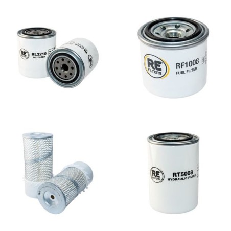 Filter Kit for Kubota R 400B with Kubota V1902Bd-W2 Engine