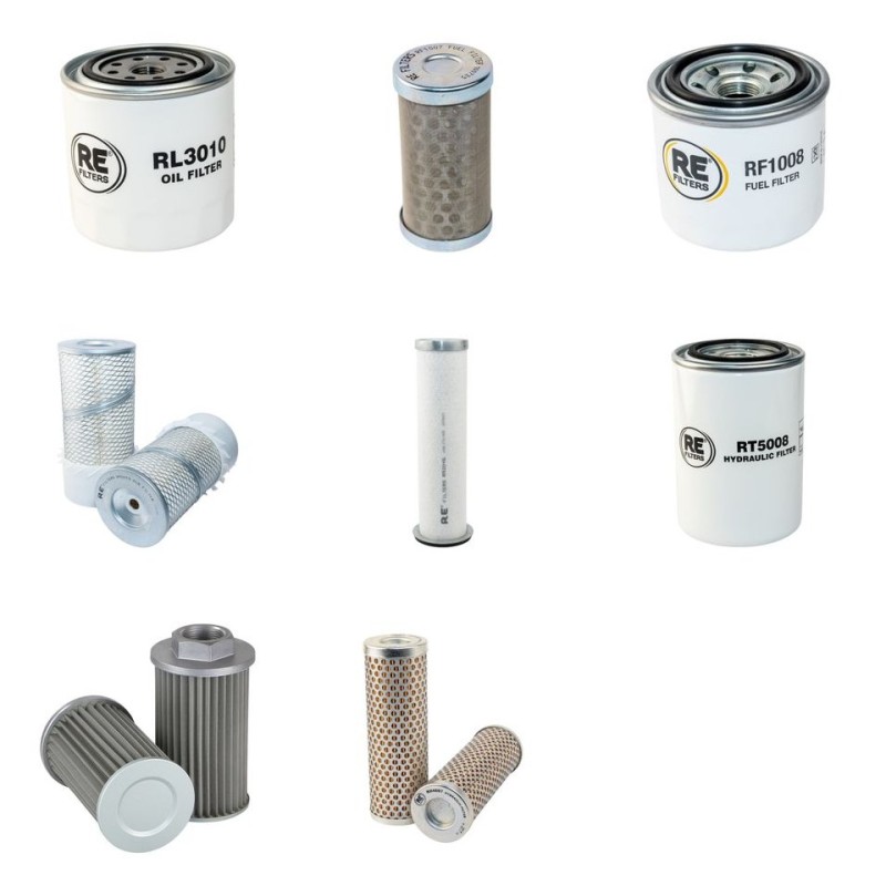 Kubota R420 (LST) loader Filter Service Kit